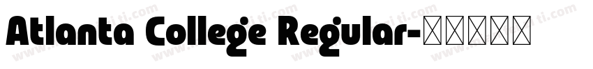 Atlanta College Regular字体转换